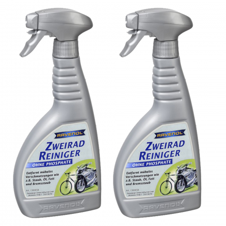 Intretinere si Cosmetica Auto - Pachet 2 x spray Ravenol curatat biciclete 500 ml
