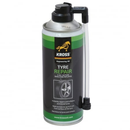 Spray Kross pentru reparatii anvelope 400 ml
