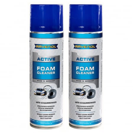Intretinere si Cosmetica Auto - Pachet 2 x Spray spuma Ravenol active foam cleaner 500 ml
