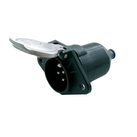 Electrica si Electronice Auto - Priză 7 Poli Vignal - 24V, Mufă Tip N (ISO 1185, Corp Plastic)