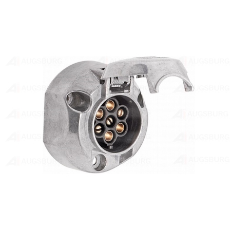 Electrica si Electronice Auto - Priză 7 Poli Hella - 12V, Mufă Tip N (ISO 1724, Corp Metalic)