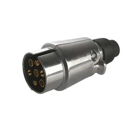 Electrica si Electronice Auto - Stecher 7 pini PE AUTOMOTIVE - 12V, Mufă Tip N (ISO 1724, Corp Metalic)