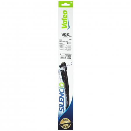 Stergatoare Auto - Stergator luneta Valeo Silencio 404mm VR252 pentru Skoda Fabia II Combi, Octavia II, VW Caddy Life, Touran I, Transporter T5