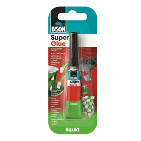 Branduri - Super glue Bison - adeziv lichid 3 gr