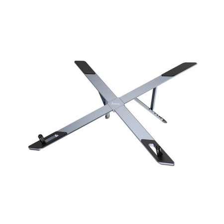 Suport Birou Pliabil pentru Laptop și Tabletă Hoco HD9, Metalic, Gri [1]