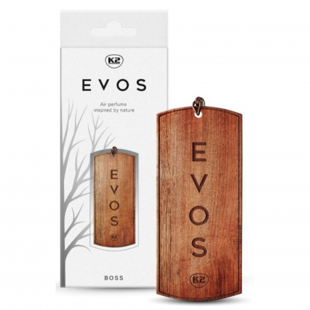 Odorizante Auto - Odorizant auto pandantiv din lemn K2 Evos Boss (Unisex)