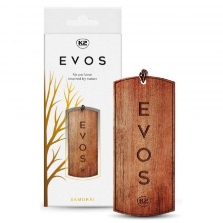 Branduri - Odorizant auto pandantiv din lemn K2 Evos Samurai (Barbatesc)