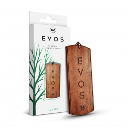 Branduri - Odorizant auto pandantiv din lemn K2 Evos Hunter (Barbatesc)