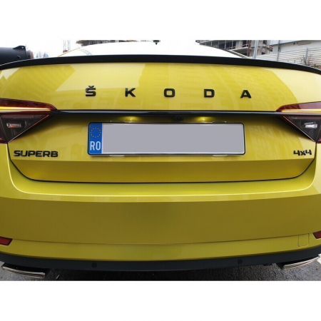 Set x 4 buc Suport transparent numar inmatriculare, fara rame (fata + spate) [5]