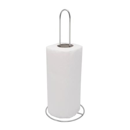 Casa si Gradina - Suport pentru prosop de hârtie - elegant, cromat și stabil (Înălțime 33 cm)