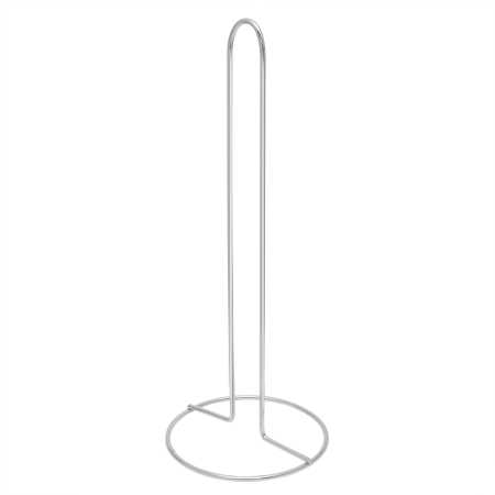 Suport pentru prosop de hârtie - elegant, cromat și stabil (Înălțime 33 cm) [1]