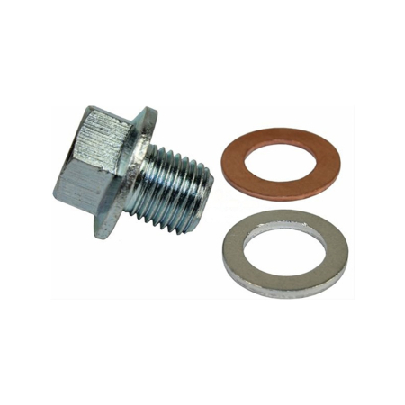 Accesorii Auto - Șurub Golire Carcasă Transmisie / Baie Ulei Metzger - Alfa Romeo MiTo 1.4 MultiAir (M14x1.5) - Set cu Garnituri