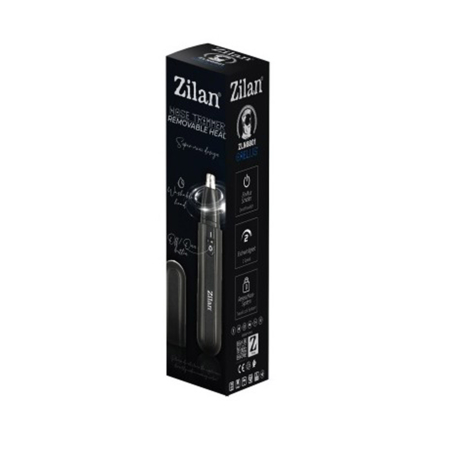 Trimmer Nas si Urechi Zilan ZLN8801 Caelus, Lame Inox, Capat Detasabil, Portabil, Sistem Blocare Travel Lock, Design Ergonomic [2]