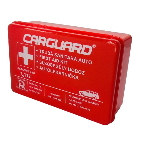 Branduri - Trusă Sanitară Auto CARGUARD - Certificată RAR (Standard DIN 13164)