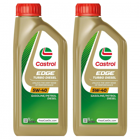 Pachete si promotii - Pachet 2 litri Ulei Castrol Edge Turbo Diesel 5W40