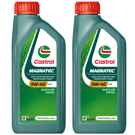 Pachete si promotii - Pachet 2 litri ulei Castrol Magnatec 5W40 A3/B4