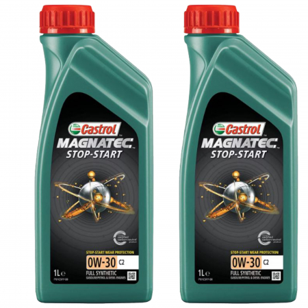 Branduri - Pachet 2 litri ulei Castrol Magnatec C2 0W30