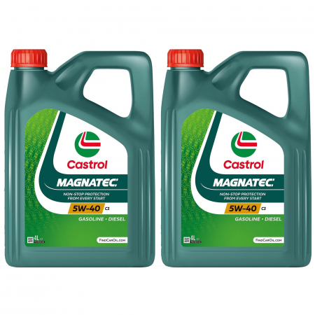 Branduri - Pachet 8 litri Ulei Castrol Magnatec C3 5W40
