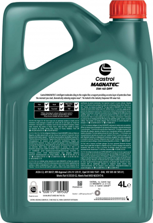 Pachet 8 litri Ulei Castrol Magnatec Diesel DPF 5W40 [1]