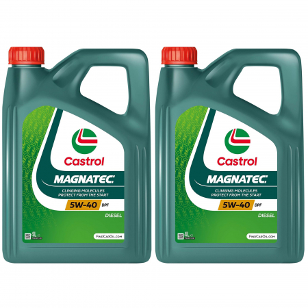 Uleiuri si Lichide - Pachet 8 litri Ulei Castrol Magnatec Diesel DPF 5W40