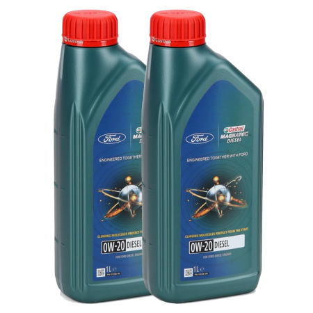 Branduri - Pachet 2 litri Ulei Castrol Magnatec Diesel Ford 0W20