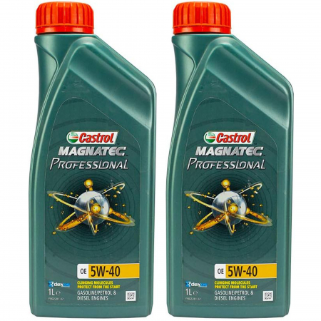 Pachete si promotii - Pachet 2 litri Ulei Castrol Magnatec Professional OE 5W40