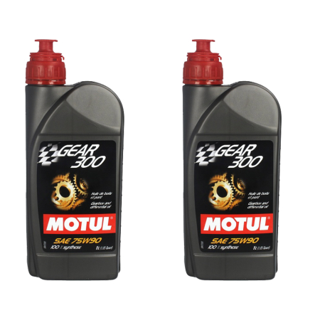 Ulei Cutie de Viteze - Pachet 2 litri ulei cutie de viteze Motul Gear 300 75W90 – Performanță superioară pentru transmisii manuale și diferențiale