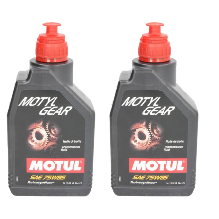 Ulei Cutie de Viteze - Pachet 2 litri ulei cutie de viteze Motul MOTYLGEAR 75W85 – Protecție optimă pentru transmisii manuale