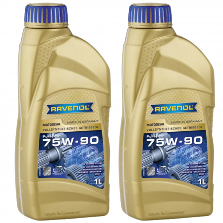 Uleiuri Moto - Pachet 2 litri ulei cutie de viteze Ravenol Motogear 75W90 GL4
