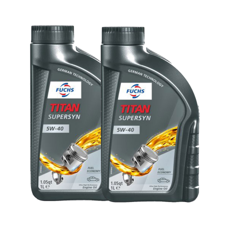 Branduri - Pachet 2 Litri (2x 1L) - Ulei de Motor Fuchs TITAN Supersyn 5W-40 (ACEA A3/B4, VW 502.00/505.00)