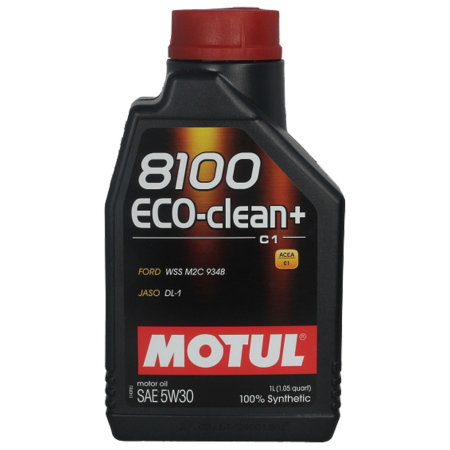 5W30 - Ulei de motor Motul 8100 Eco-clean+ 5W30 1 litru – Performanță superioară și protecție avansată pentru motoare moderne