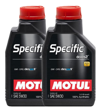 5W30 - Pachet 2 litri ulei de motor Motul Specific DEXOS2 5W30 – Protecție avansată pentru motoare moderne