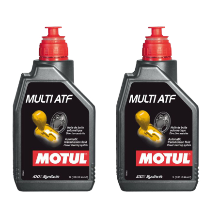 Ulei Cutie de Viteze - Pachet 2 litri ulei de transmisie automata Motul Multi ATF - Compatibilitate Universală Premium