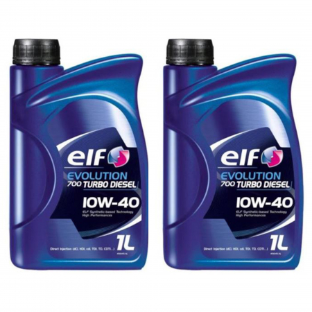 Uleiuri si Lichide - Pachet 2 litri Ulei Elf Evolution 700 Turbo Diesel 10W40