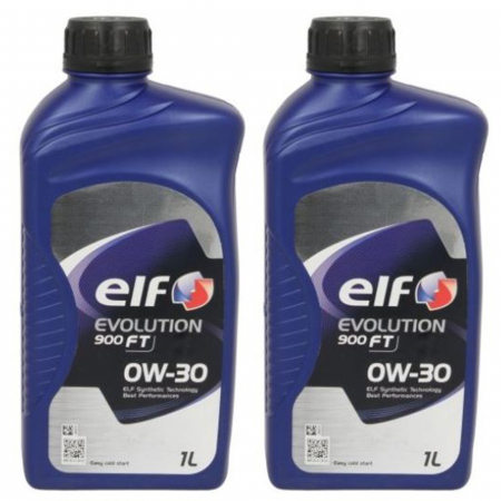 Uleiuri si Lichide - Pachet 2 litri Ulei Elf Evolution 900 FT 0W30