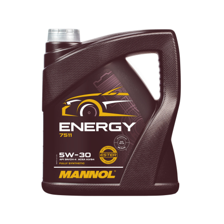 Branduri - Ulei Motor MANNOL Energy 5W30, 4 litri - Sintetic cu Esteri (Protecție Premium, Start-Stop)