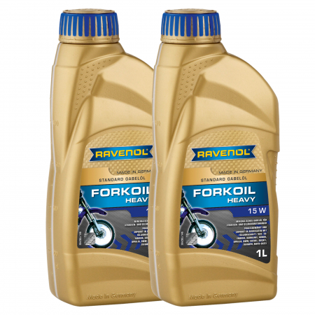 Consumabile Moto - Pachet 2 litri ulei furca Ravenol Forkoil Heavy 15W