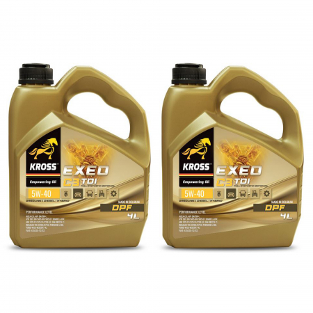 Pachete cu pret redus - Pachet 8 litri Ulei Kross Exeo C3 TDI 5W40