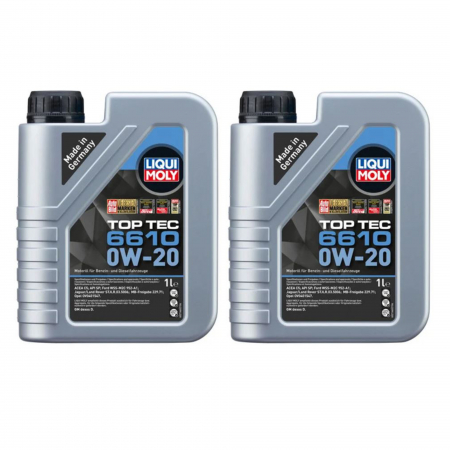Pachete cu pret redus - Pachet 2 litri Ulei Liqui Moly Top Tec 6610 0W20