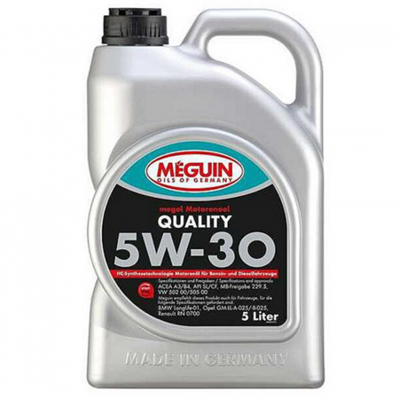 Ulei Meguin Quality 5W30 5 litri