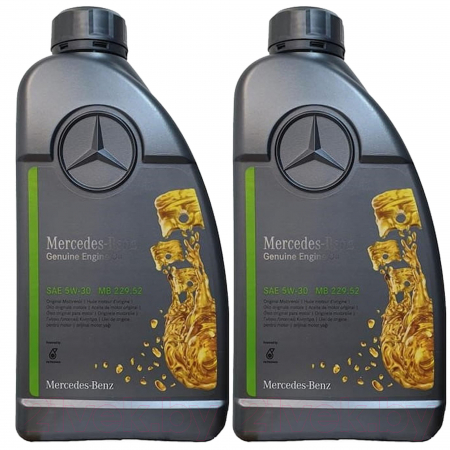 5W30 - Pachet 2 litri ulei Mercedes-Benz MB 229.52 5W30