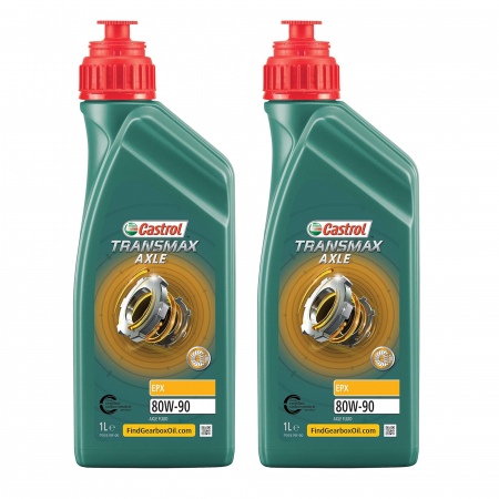 Branduri - Pachet 2 litri Ulei mineral pentru transmisie Castrol Transmax AXLE EPX 80W90