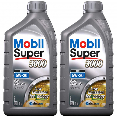 5W30 - Pachet 2 litri Ulei Mobil Super 3000 XE 5W30