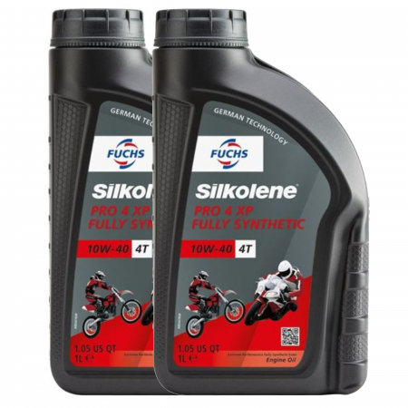 Branduri - Pachet 2 litri Ulei moto 4T Silkolene PRO 4 XP 10W40