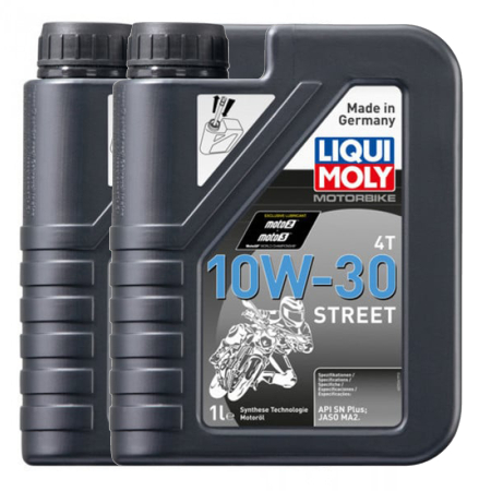 Moto - Pachet 2 litri Ulei moto Liqui Moly Motorbike Street 4T 10W30