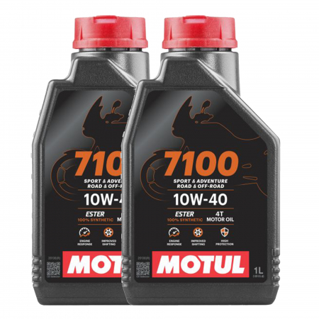 Branduri - Pachet 2 litri Ulei moto Motul 4T 7100 10W40