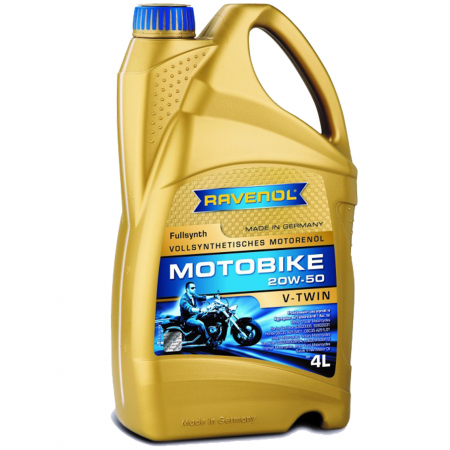 Branduri - Ulei moto Ravenol Motobike V-Twin 20W50 fullsynth 4 litri