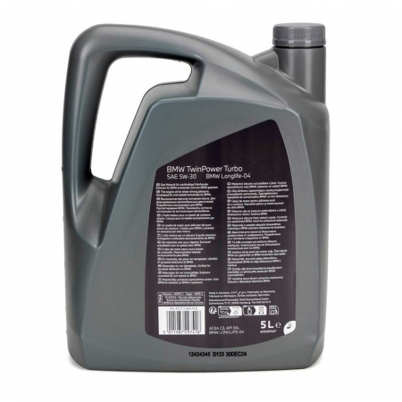 Ulei motor BMW TwinPower Turbo 5W-30 LL-04 5 litri [1]
