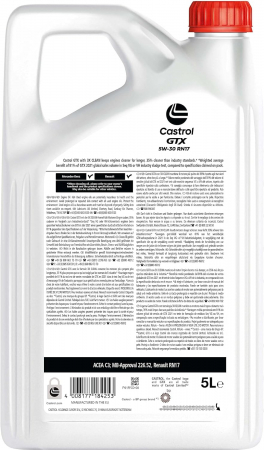Ulei Castrol GTX RN 17 5W30 5 litri [1]