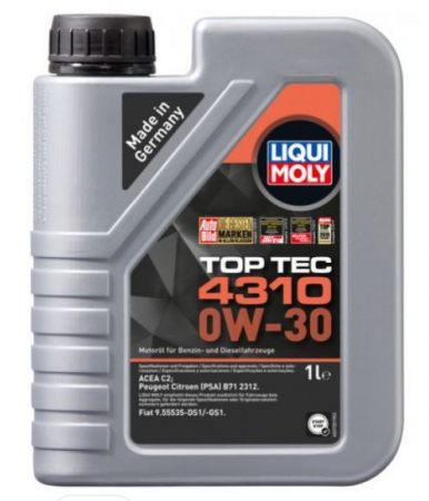 Uleiuri si Lichide - Ulei Liqui Moly top Tec 4310 PSA 0W30 1 litru